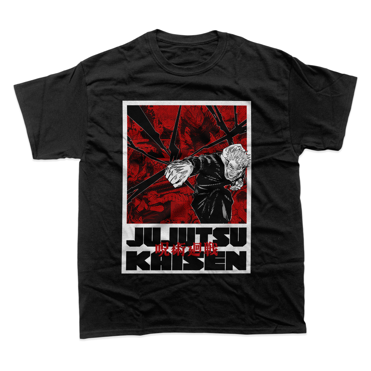 Yuji Black Flash T-Shirt