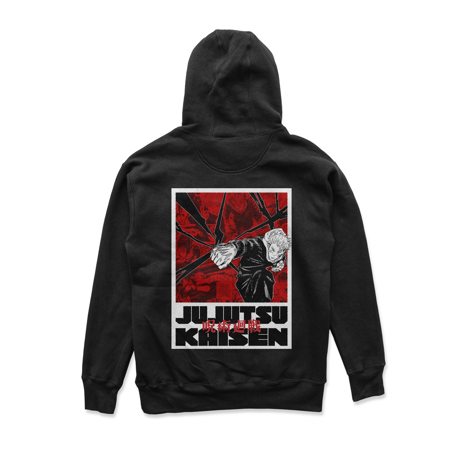 Yuji Black Flash Hoodie